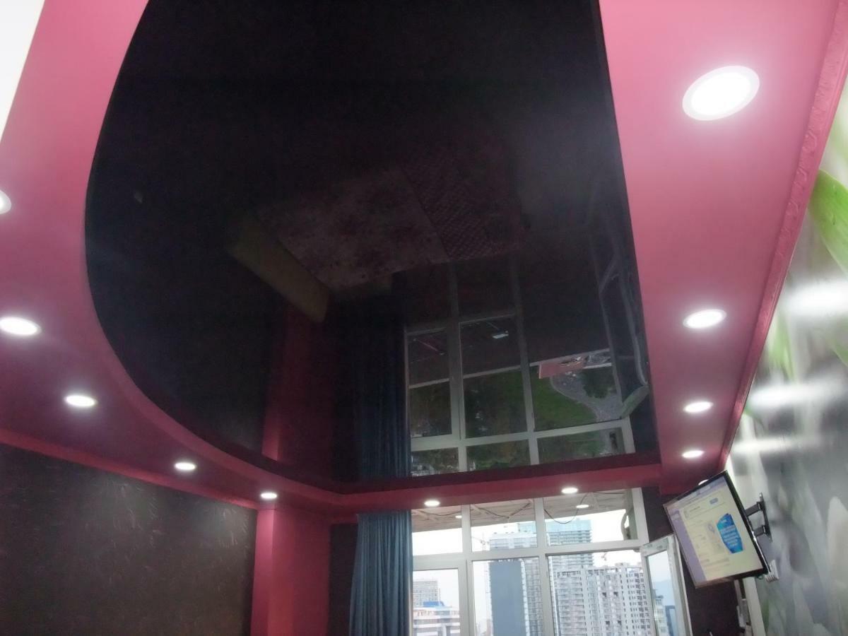 Apartment With Black Sea View Batumi Bagian luar foto